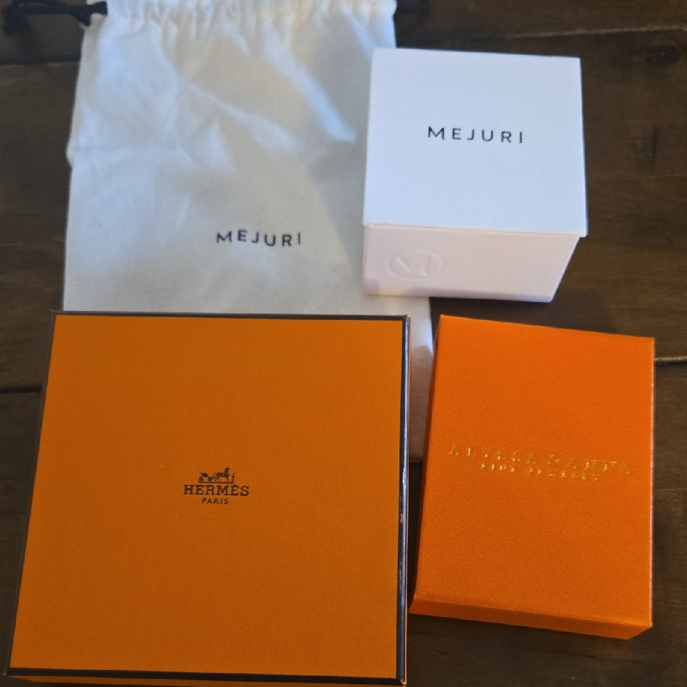 Hermes Orange Jewelry Box